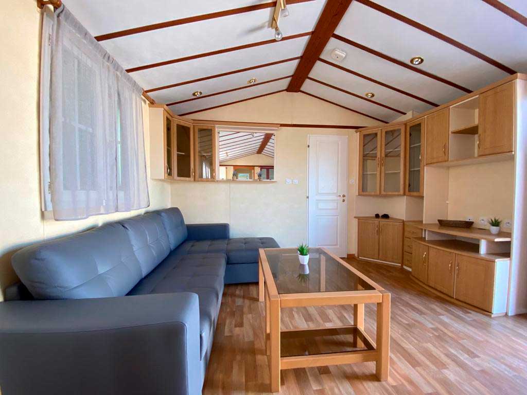 cocina con salón irm Esmeralda Lux