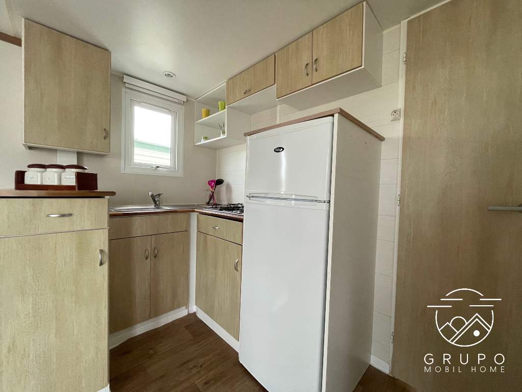 mobil home O´hara en camping con cocina completa