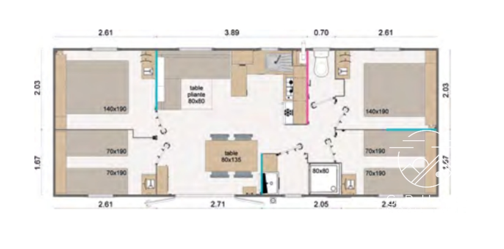 Rapid Home Lodge, 4 habitaciones - Imagen 14